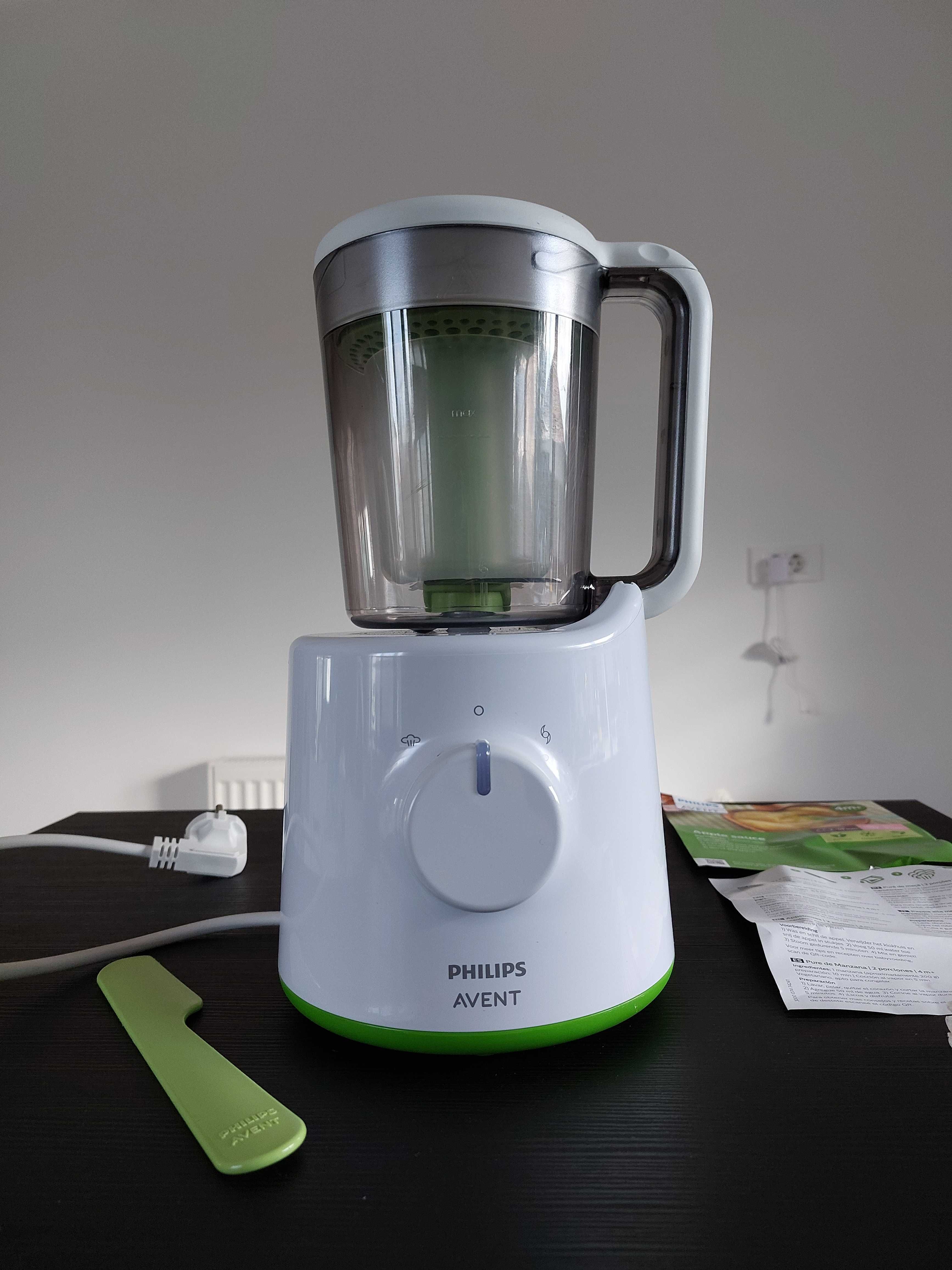 Aparat de gatit cu abur si blender 2in1 Philips