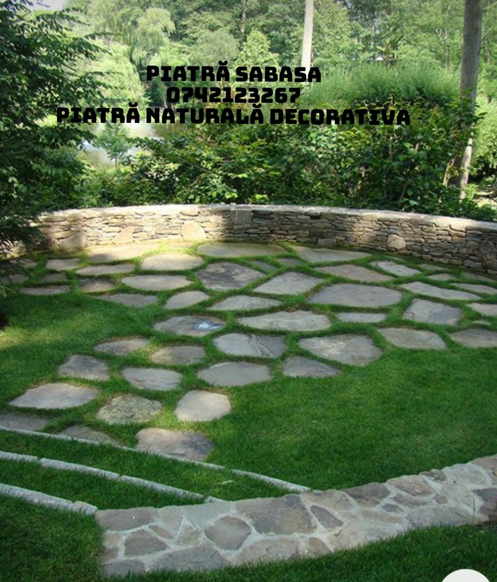 NOU!Piatra naturala decorativa,blocuri de piatră,pavaj,zidarii,terase.