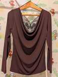 Продам новая кофта женская стильная коричневая р.XXL (50-54)