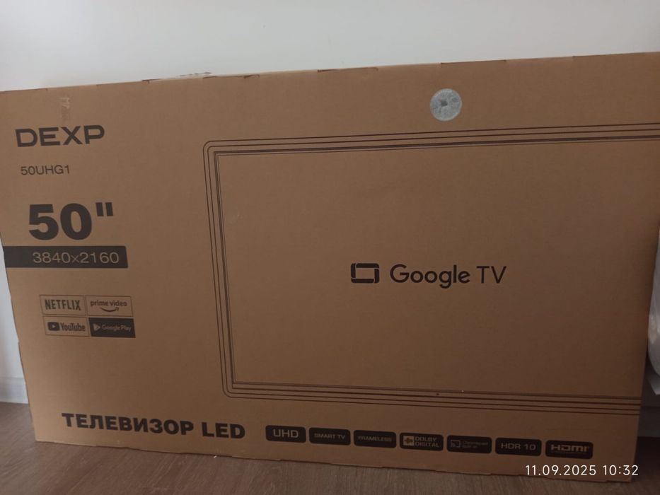 Телевизор DEXP 50 UHG1