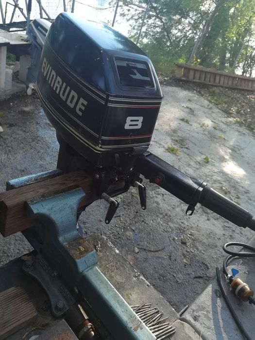 Мотор за Лодка-Извънбордови двигател, марка-Johnson-8кс