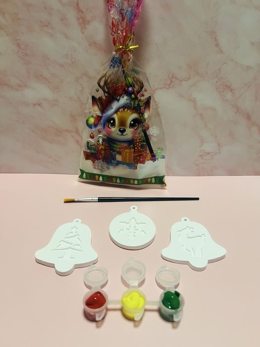 Творчески коледен комплект за оцветяване