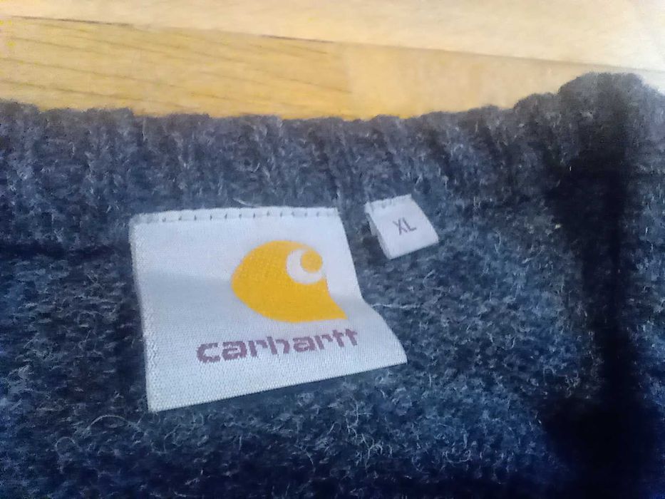 Carhartt University Sweater пуловер 100% вълна XL перфектен оригинал