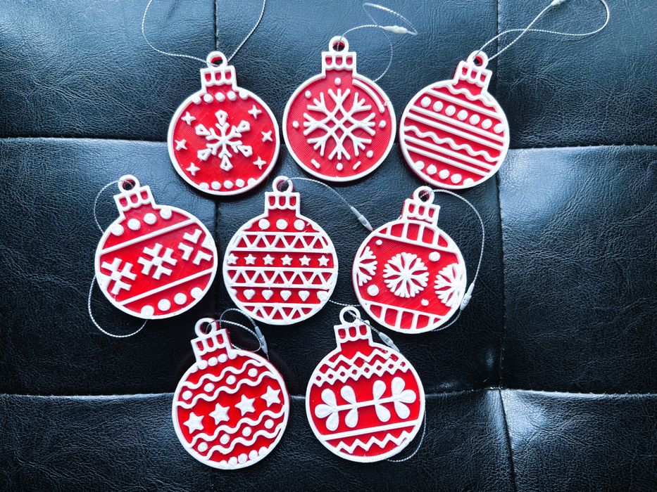 Decorațiuni de Crăciun unice – realizate 3D