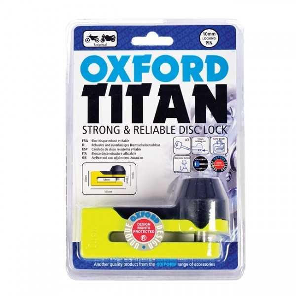 Заключващо устройство за диск OXFORD TITAN и OXFORD MINI-T