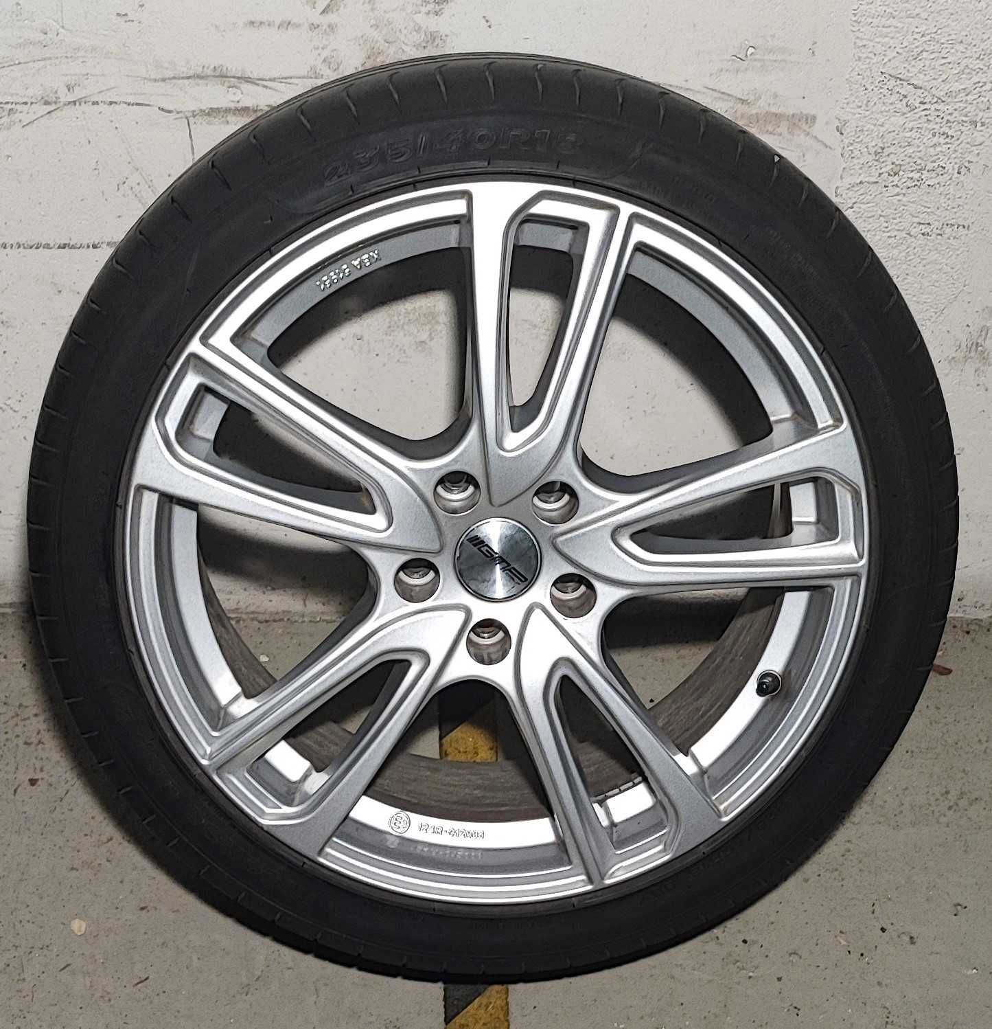 Jante aliaj 235 40 R18 vara 5X112 8 mm VW Seat Skoda Audi