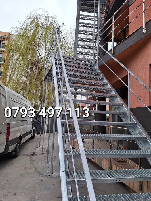 Scări metalice galvanizate la orice demisiune asiguram transport ori u