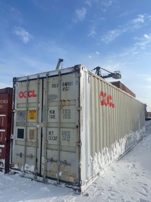 Контейнер 40 футовый МОРСКОЙ 2,9 высотой HQ в Идеальном Состоянии