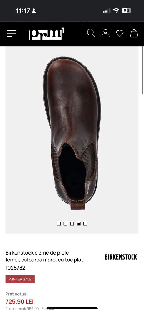 Bocanci/ghete Birkenstock