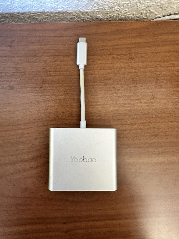 Адаптер Переходник USB-c на USB, HDMI, USB-c для Apple Macbook