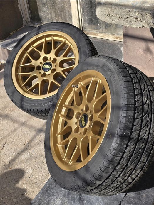 BBS RX203 17" 5x120 с зимни гуми