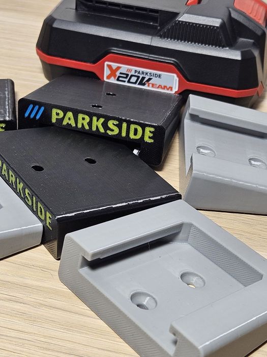 Suport perete pt acumulatori Parkside 20V