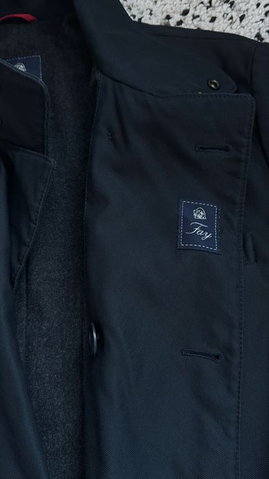 Ново мъжко шикозно палто Fay размер L