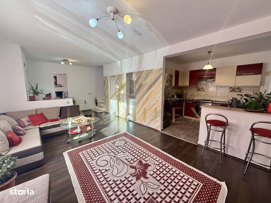 Casa tip duplex 4 camere de inchiriat, gradina, zona Subcetate