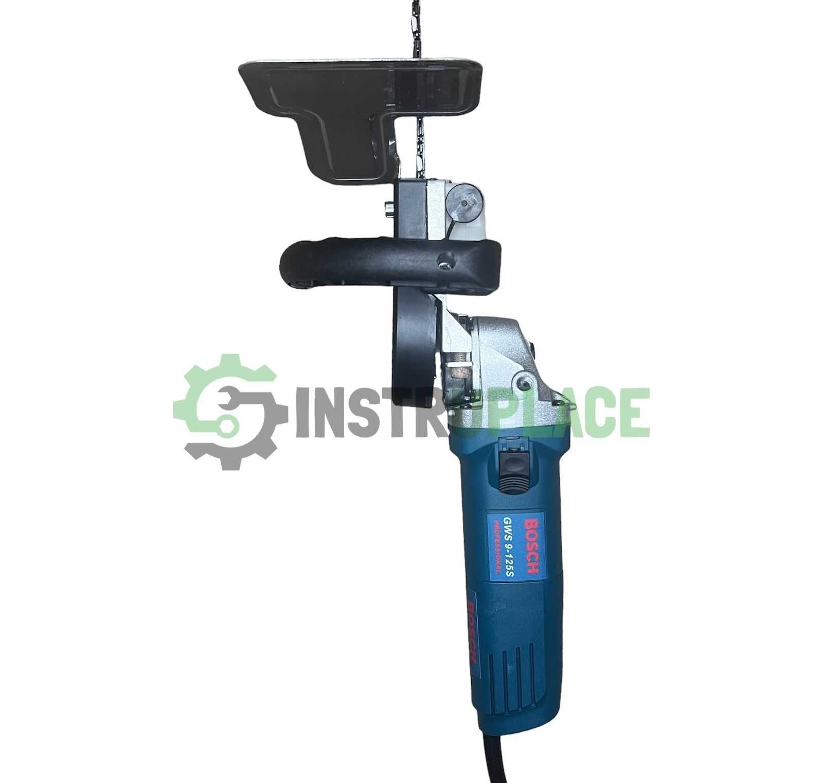 2 в 1 Ъглошлайф BOSCH 1000W Приставка за Дърва Мощен Флекс БОШ резачка