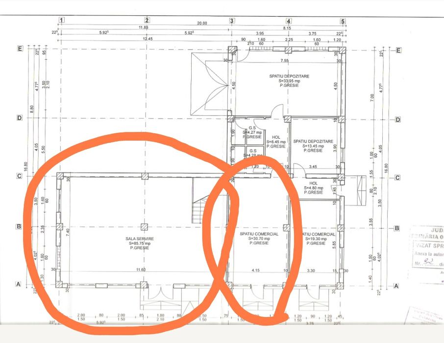 Închiriez spațiu comercial de 70 m2  in ROVINARI