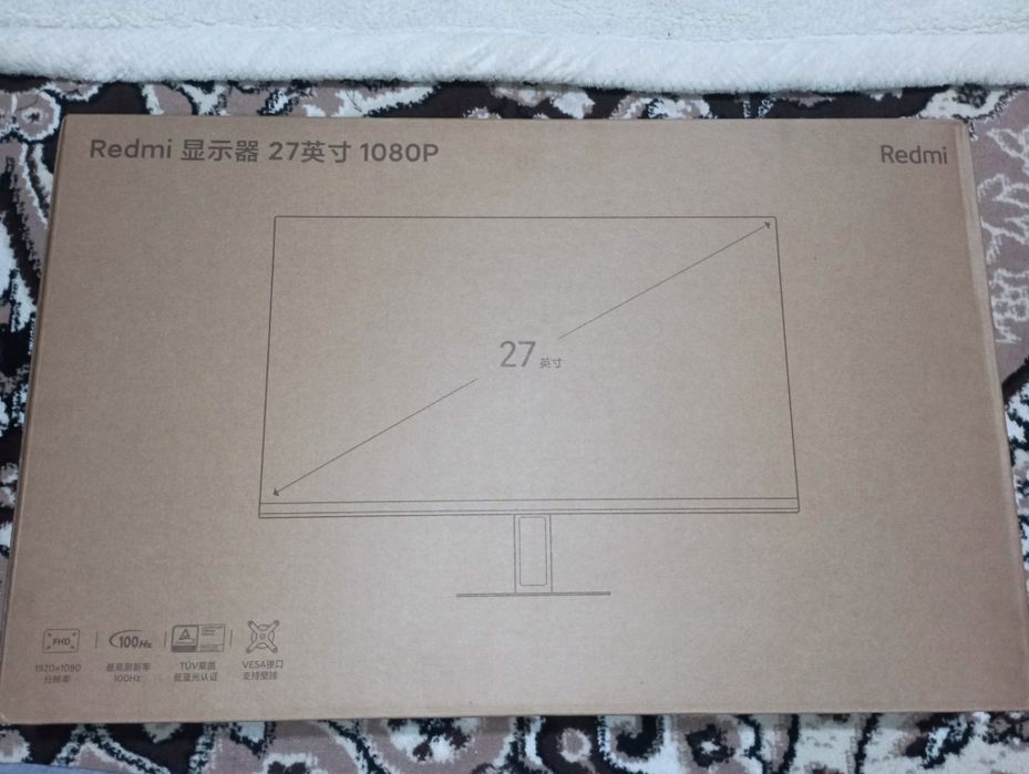 Redmi 27 dyumlik monitor. 1080P