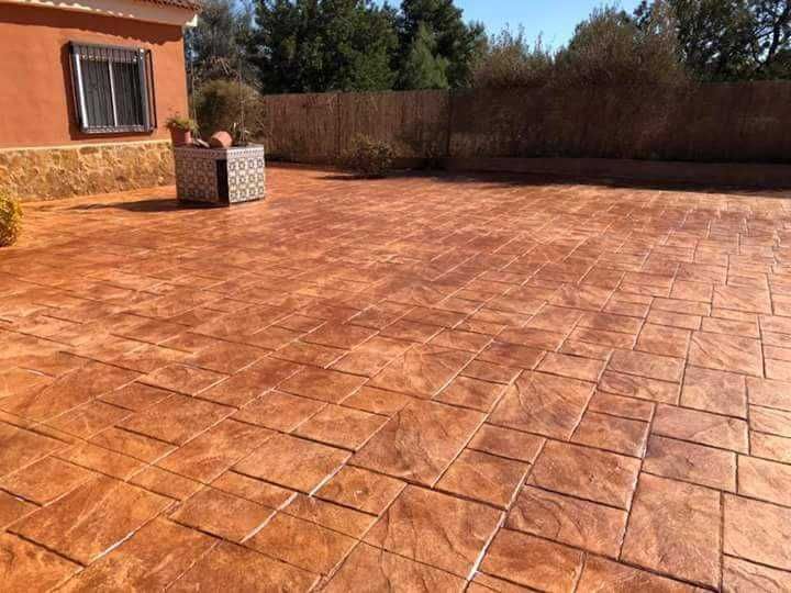 Pavaje beton amprentat si elicopterizat