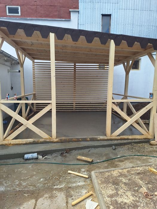 Foișor și terase mobilier și gradina