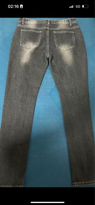 Blugi slim fit negri