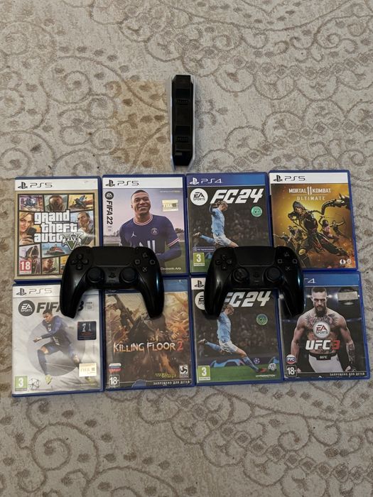 Игр и джойстик и зарядка