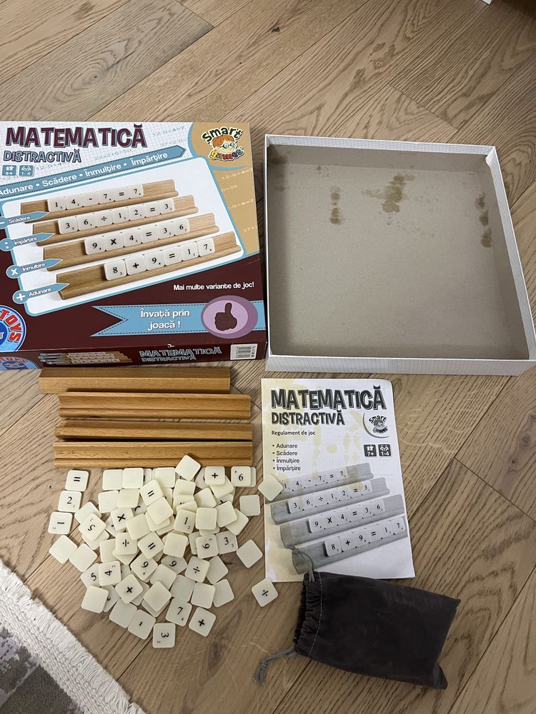 Jocuri: Primul meu Monopoly, Bingo, Matematica distractiva