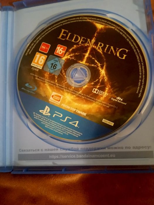 Продаю диск на пс4 elden ring 12000