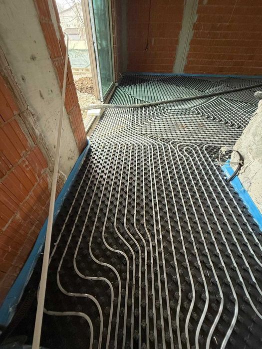 Montare, instalare pardosea calda