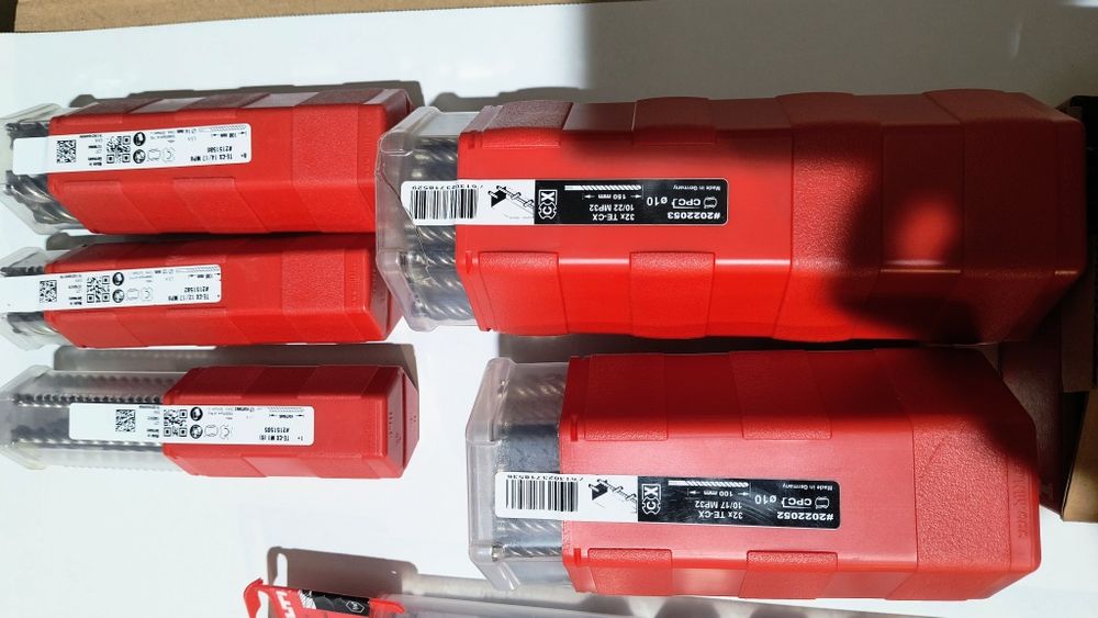 Hilti свредла за бетон и дърво