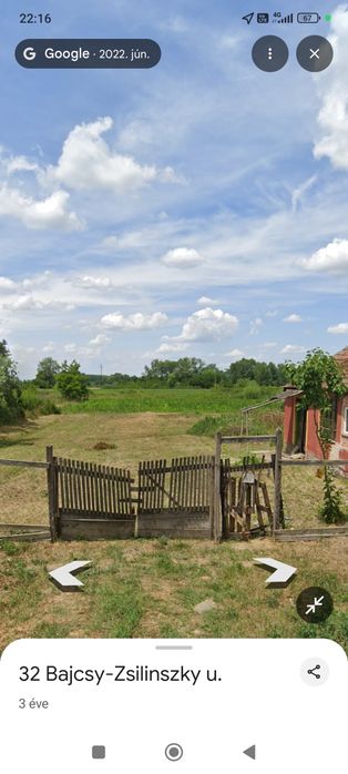 Teren cu casa în Ungaria la Nagykereki
