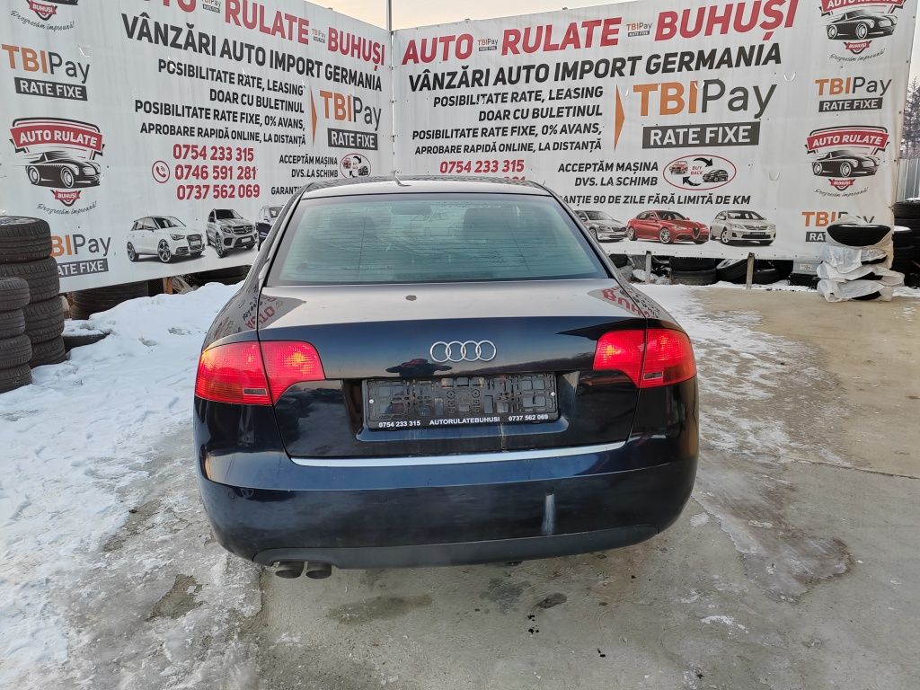 Audi A4. Diesel. An 2007.Km248.000.Capacitate cilindrica 1896.