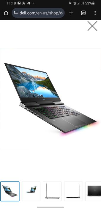 Dell RTX2070 I7-CORE игровой ноутбук
