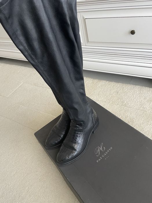 Cizme din piele Pat Calvin