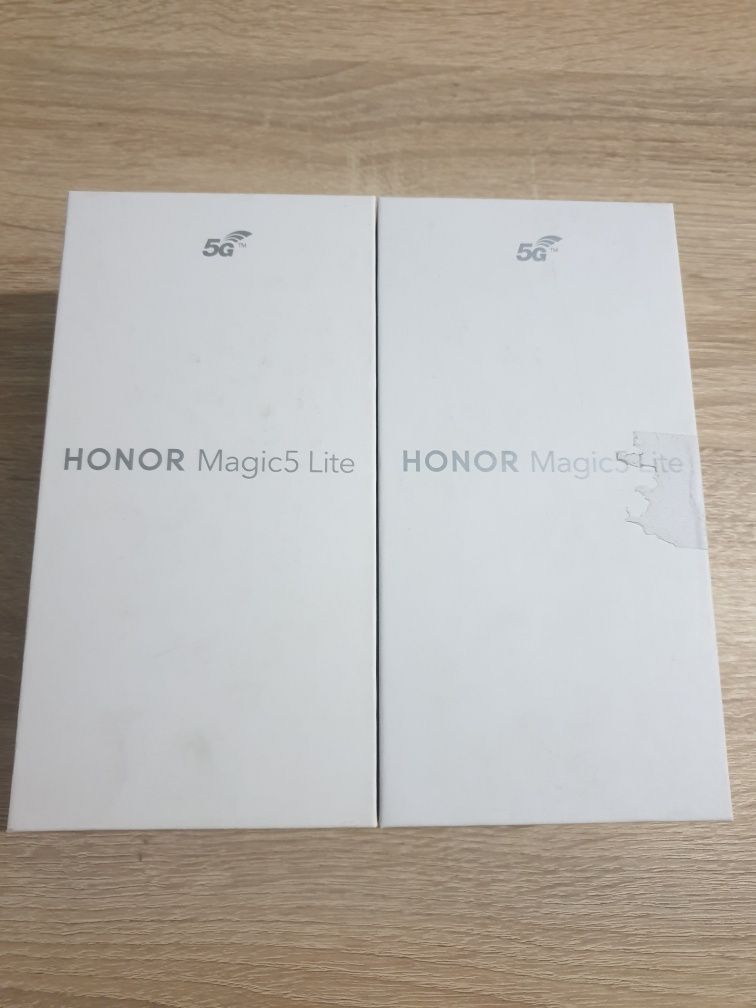 Telefon mobil Honor Magic 5 Lite, 6GB RAM, 128GB, 5G, Midnight Black