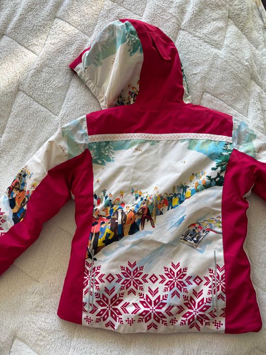 Дестски зимен ски екип 116см