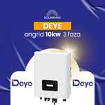 Deye 10kw 3-fazali invter SUN-10K-G06P3-EU-AM2-P1 modelidagi