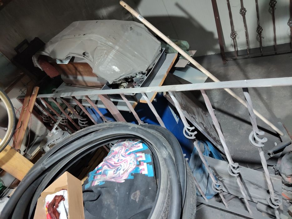 Balustrada/gard fier forjat masiv 5,20 m