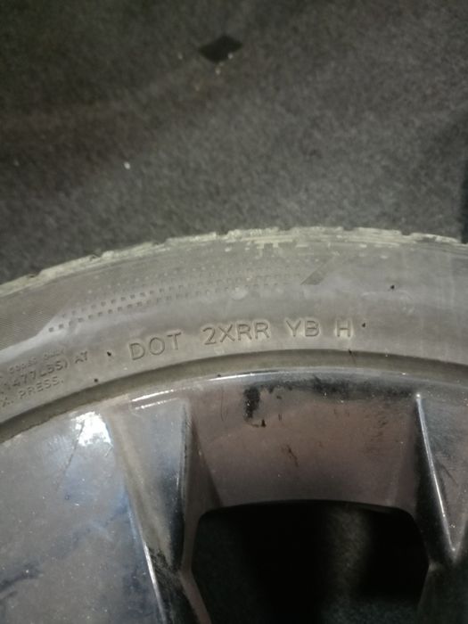 Jante R17 cu anvelope de vară, Hankook