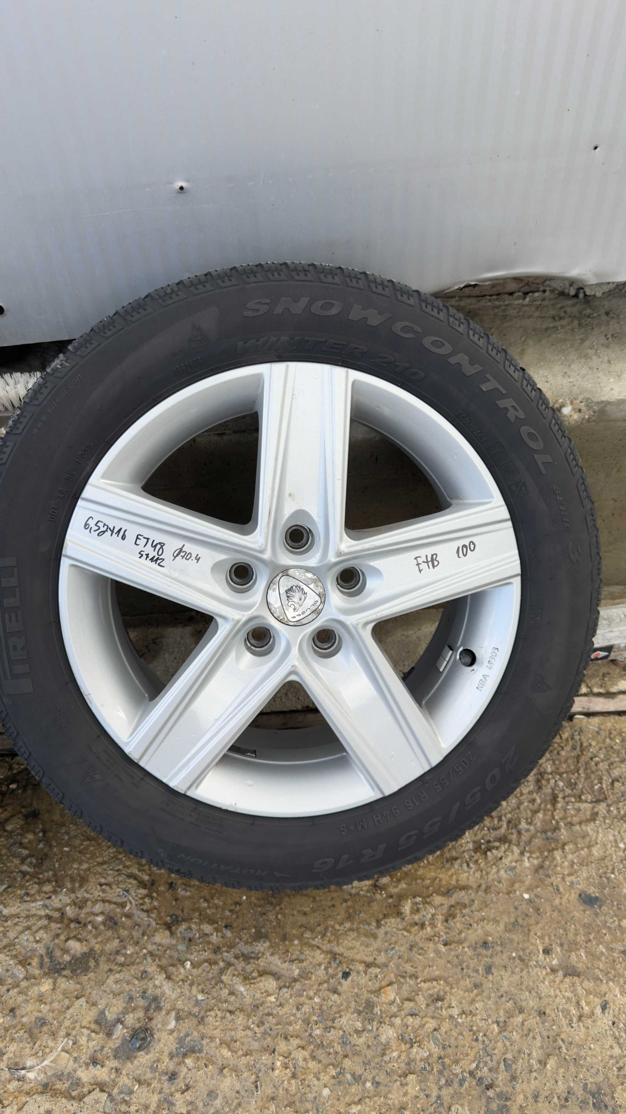 Jante 5x112 Mercedes Audi Seat skoda volkswagen 205 55 16