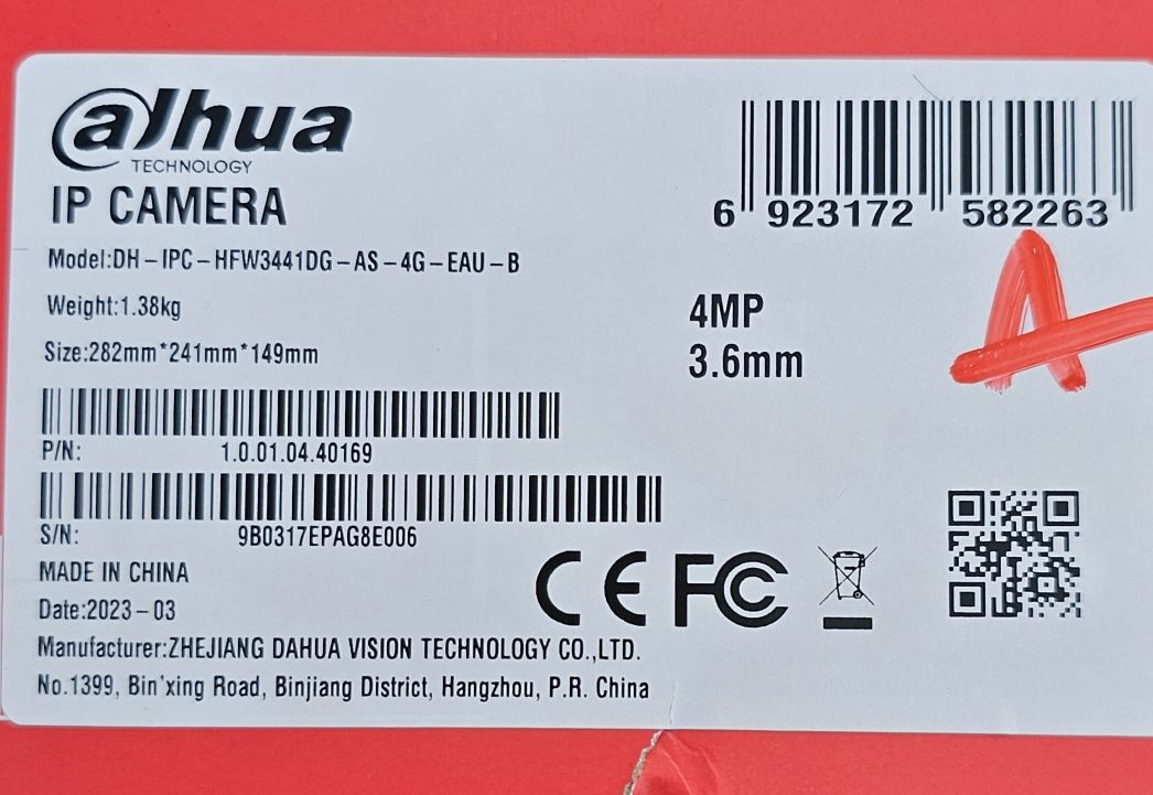4G-NL668EAU-B-0 IP Dual Light 4MP lentila 3.6mm IR 50m WL 30m A
