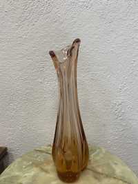 Италианска ваза от топено стъкло