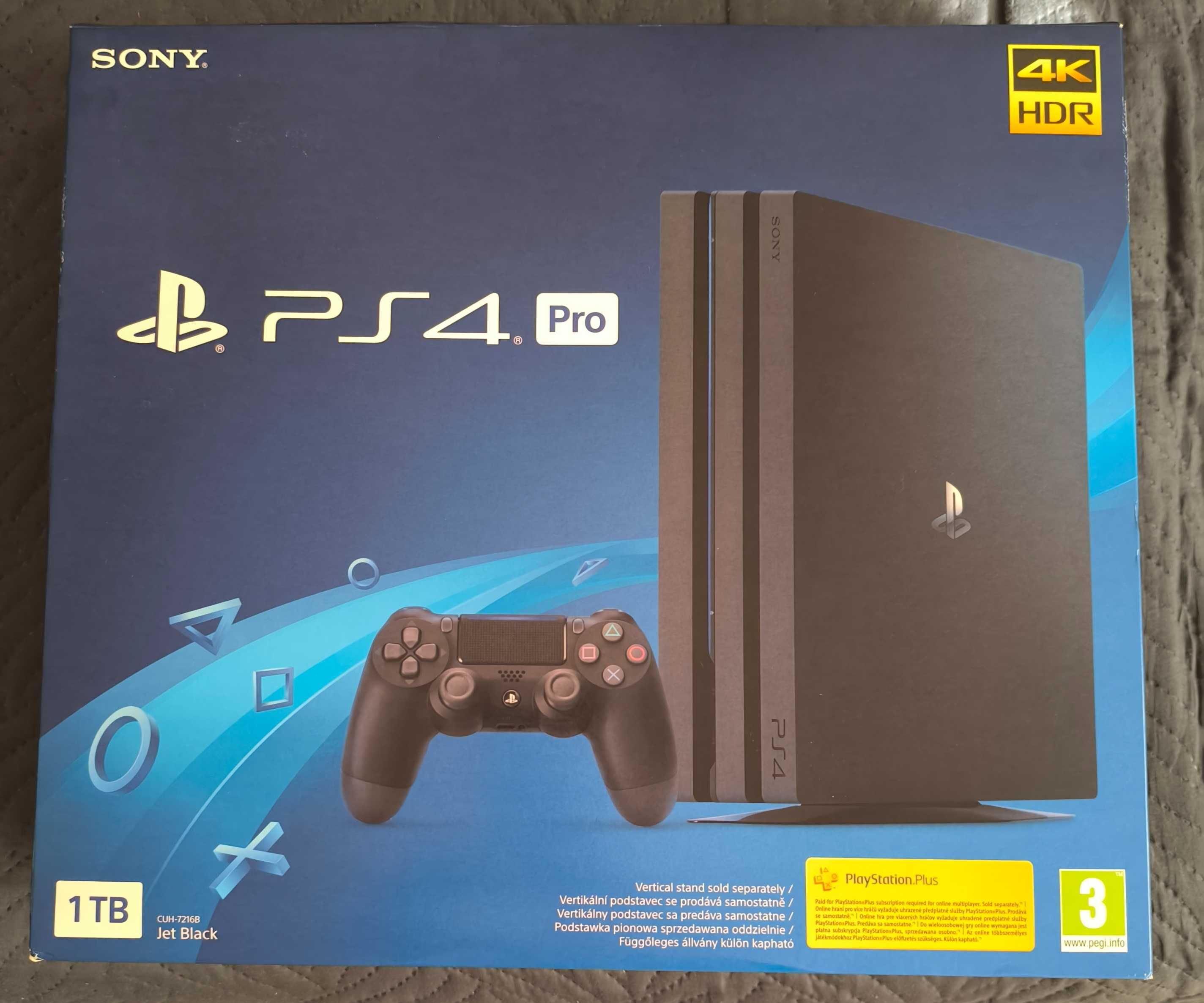 Конзола Sony PS4 Pro 1 TB комплект с много игри