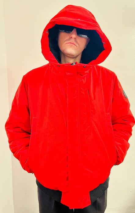 Зимно яке  Born Rich London Mens Emarnos Jacket Red.