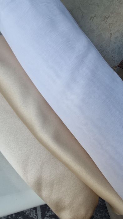 Тюль бамбук 5 м, 280 от пола до потолка