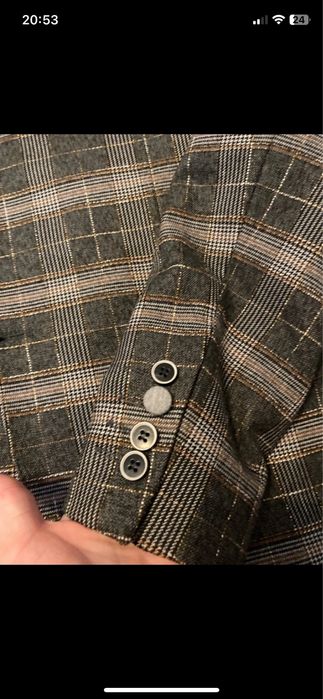 Costum barbati sacou vesta pantaloni