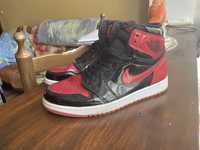 Air Jordan 1 Retro High OG "Bred Patent" 42