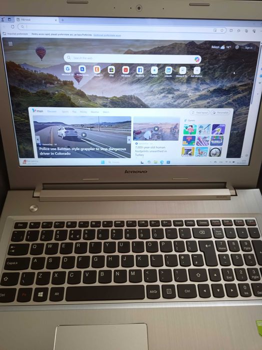 Laptop Lenovo Z50-70 procesor Intel® Core™ i7-4510U si Windows 11
