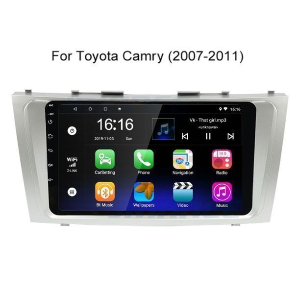 Toyota CAMRY 2007-2011 - 9'' Навигация Андроид  Мултимедия, 9111