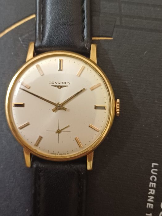 Longines mecanic cal 490
Placat aur 20 microni