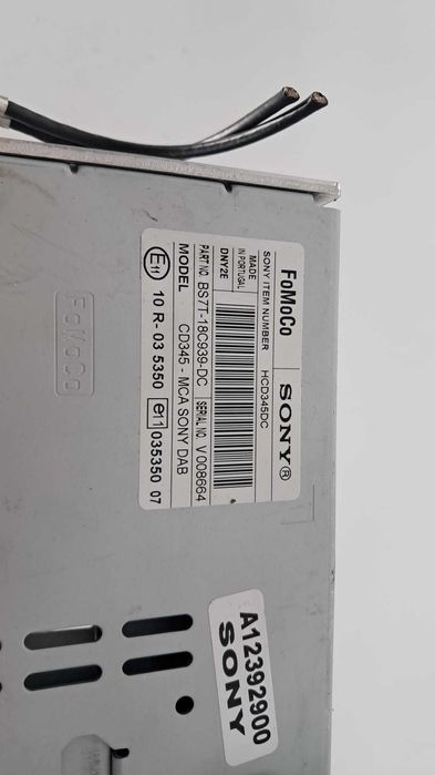 cd player Ford Mondeo MK4 an 2011 cod BS7T-18C939-DC